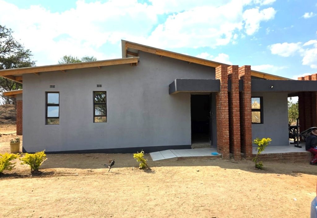 The completed main building at Rock of Wisdom School